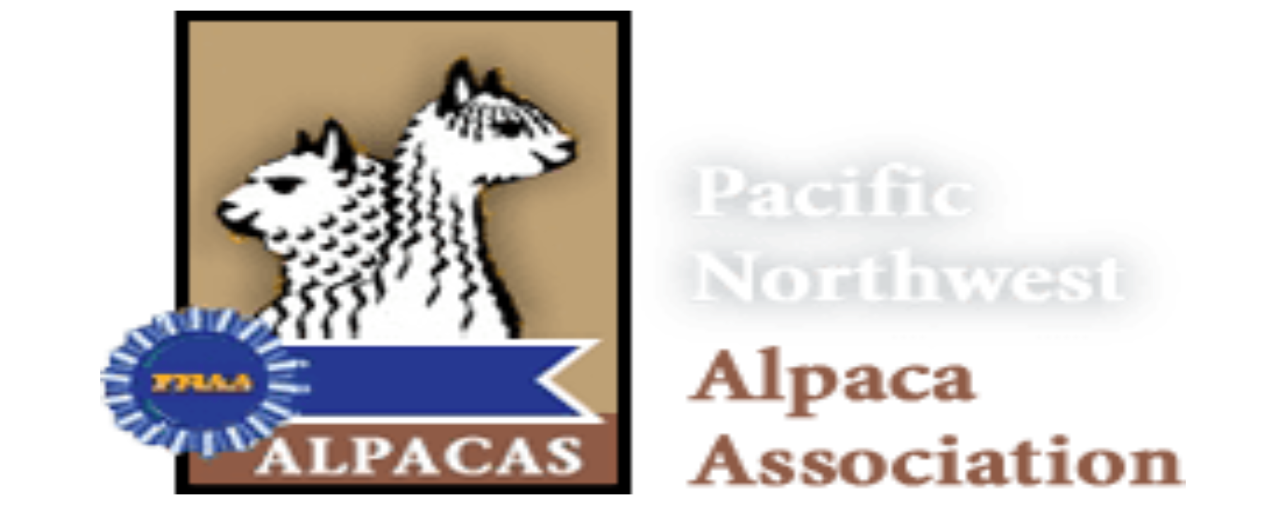 Logo of the Pacific Northwest Alpaca Association featuring an alpaca illustration.
